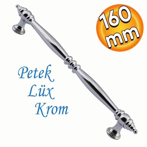 Mutfak Mobilya Petek Lüx Çekmece Dolabı Dolap Kapak Kulpu Kulbu Düz Metal Kulpları Kulpu 160 Mm Krom
