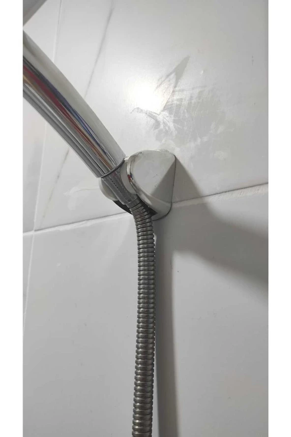 Krom Eco Dayanıklı Hortum Askısı Mafsal - 3