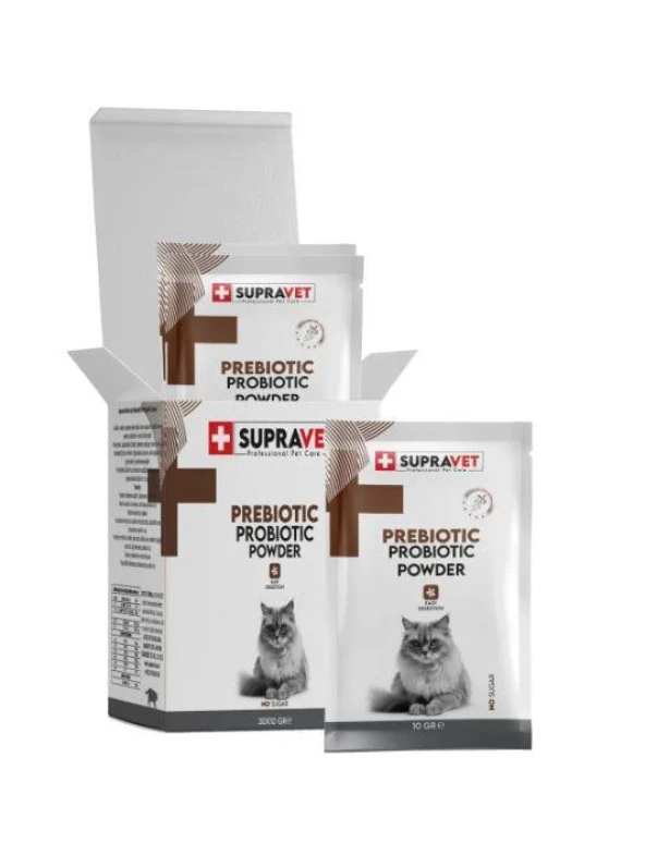 Supravet Probiyotik, Kedi Bağışıklık Güçlendirici Toz Takviyesi 100 ML