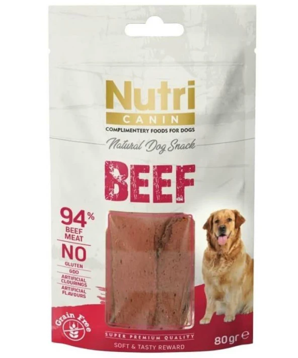 Nutri Canin Tahılsız Biftekli Köpek Ödül Maması 80 Gr