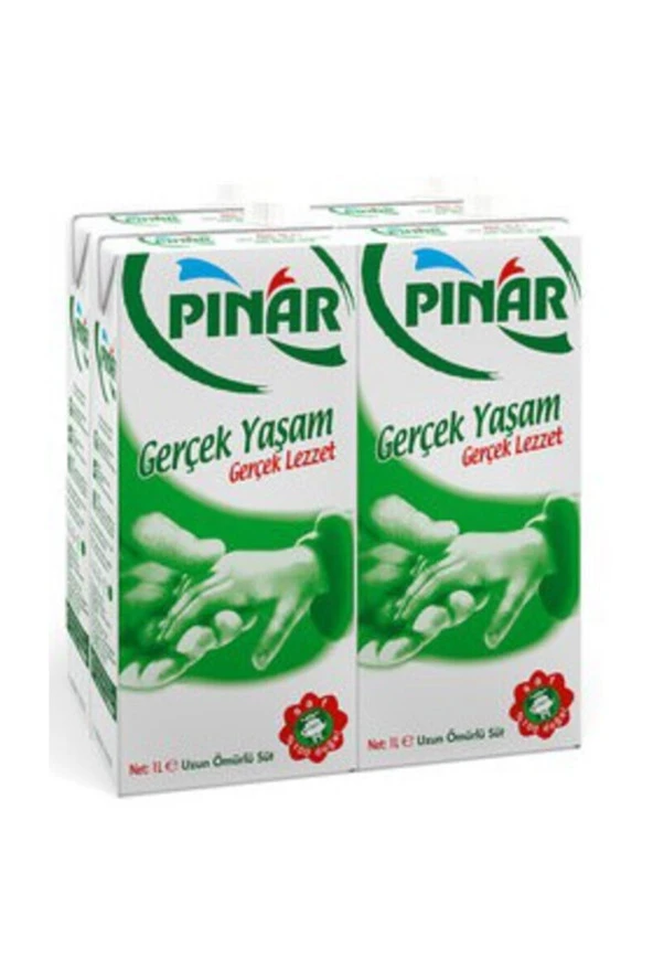 Pınar Süt 1 lt Tam Yağlı 4 lü Paket