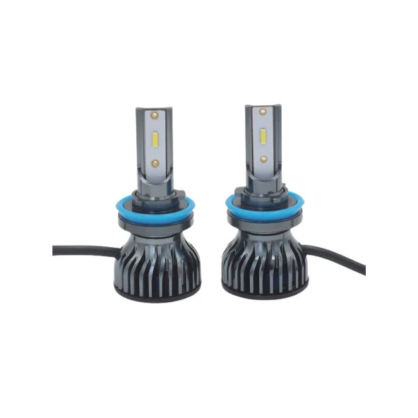 Led Xenon Led Far ampulü 6000Kelvin 11600 Lümen 12V H11 - Resim 4