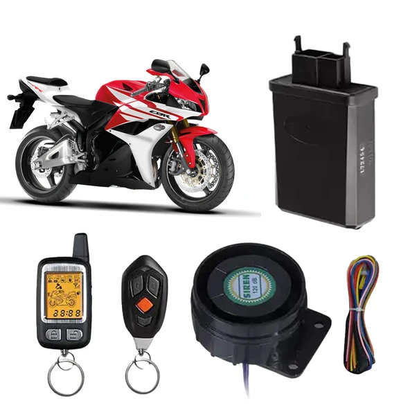 Powermaster PM-22737 Spy 120 Desibel Sesli Ve Titreşimli Motosiklet Alarm Sistemi Motor Güvenlik En İyi Alarm