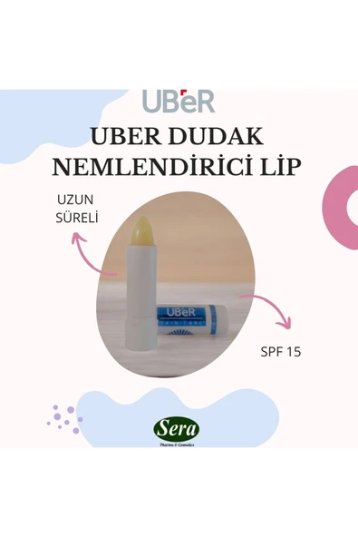 UBER Lip Care Dudak Bakım Kremi Spf15 - 6