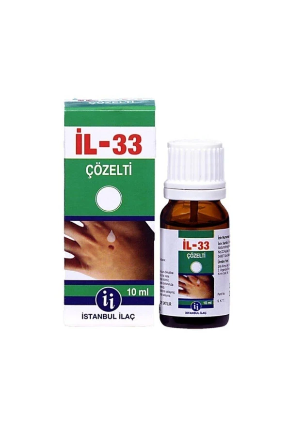 İSTANBUL İLAÇ İSTANBUL İLAÇ Il-33 Çözelti