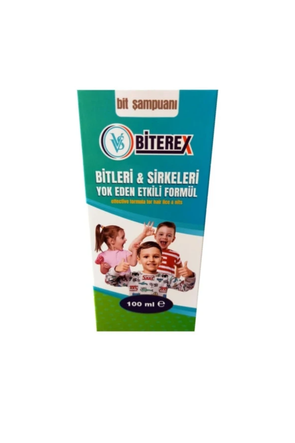 BİTEREX Bit Şampuan 100 ml – Etkili Bit Ve Saç Pedikül Ürünü Tarak