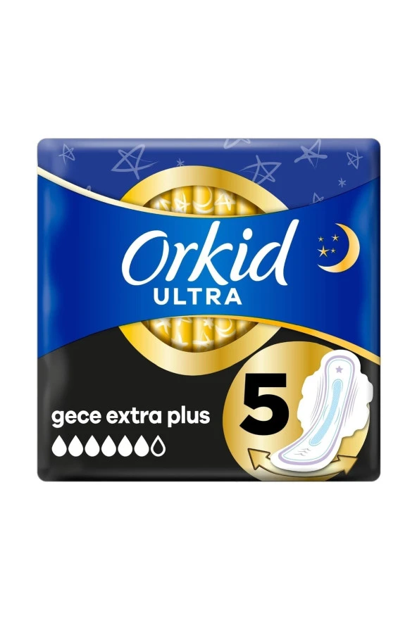 ORKİD ORKİD Ultra Extra Tekli Gece Extra Plus 5Li