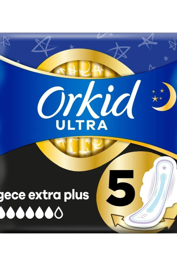 ORKİD Marka: Ultra Extra Tekli Gece Extra Plus 5'li