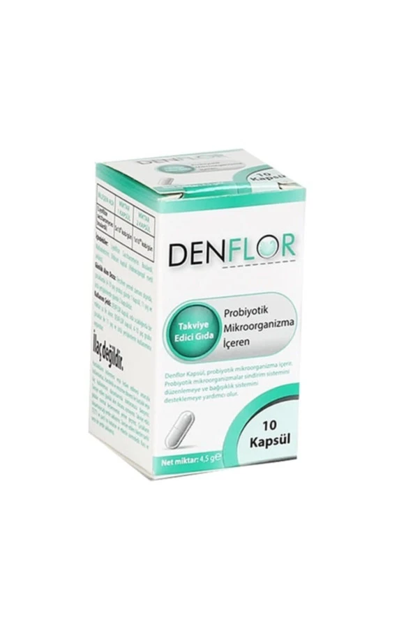 DENFLOR DENFLOR Probiyotik 10 Kapsül