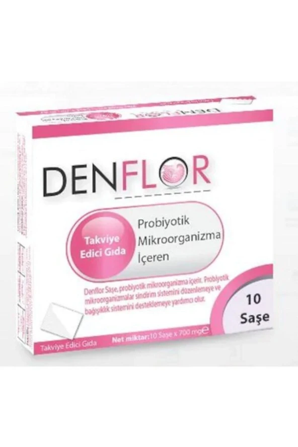 DENFLOR DENFLOR Takviye Edici Gıda 10 Saşe 2 Kutu