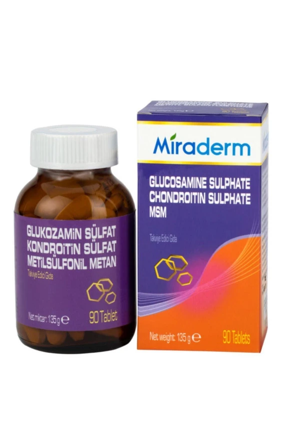 MİRADERM MİRADERM Glucosamine 90 Tablet