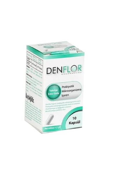 DENFLOR Probiyotik 10 Kapsül