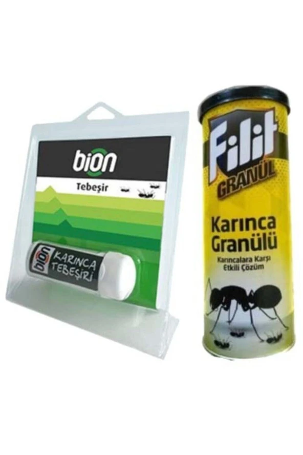 BİON BİON Karınca Tebeşiri 24 Gr + Filit Karınca Granülü 100 Gr