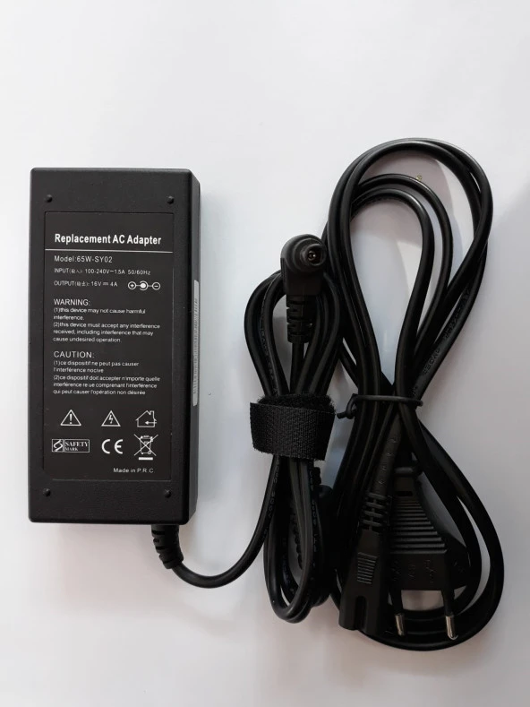 S-Link 16V 4A 65W NOTEBOOK ADAPTÖRÜ 65W-SY02