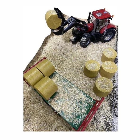 Bruder Case IH Optum 3000 Cvx Traktör ve Römork Takımı - 8