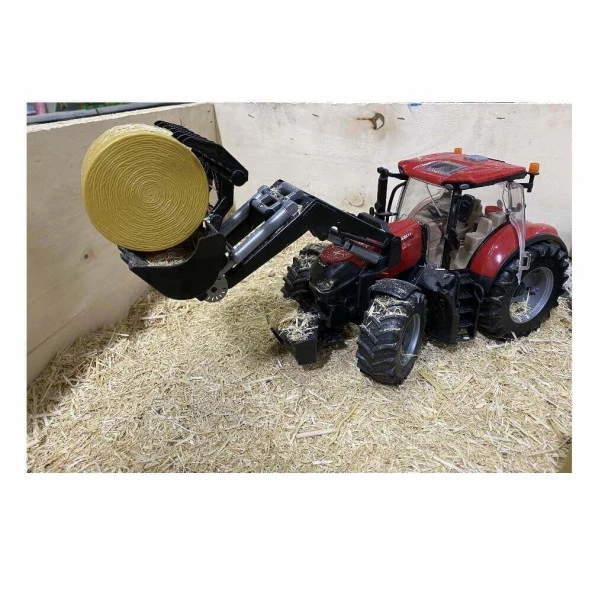 Bruder Case IH Optum 3000 Cvx Traktör ve Römork Takımı - 9