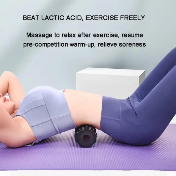 Titreşimli Foam Roller Masaj Cihazı - 3