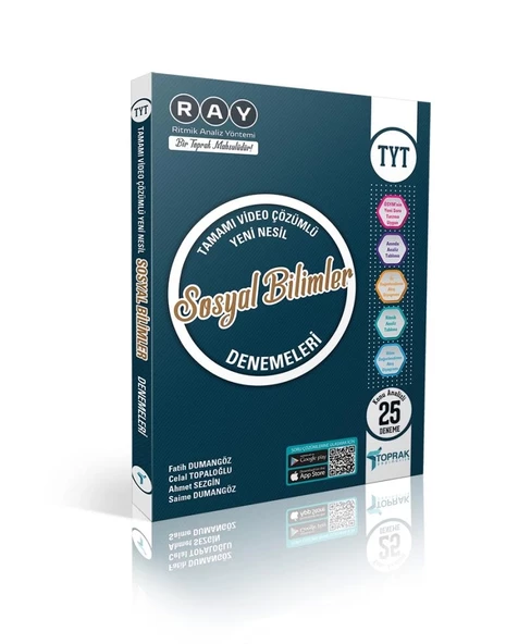 TYT Sosyal Bilimler Deneme Kitabı ürün görseli