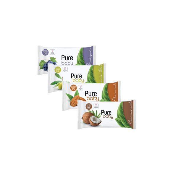 Pure Baby Islak Havlu 12x50 (600 Yaprak) - 2