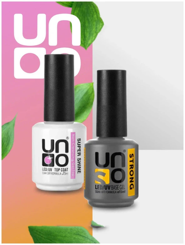 Fontenay Super Shine Top Coat 15ml / Strong Base Coat 15ml