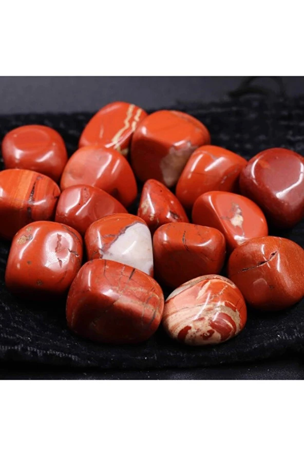 Jasper (JAPSİS) Taşı Doğal Taş Kütle (TAMBURLANMIŞ/TIMBIL)