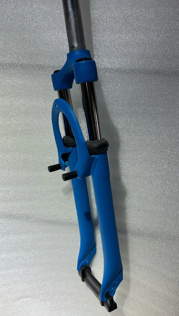 GOLDENWHEEL 26" MD-721X V Fren Kilitsiz Amotrisörlü Maşa - Mat Mavi - 2