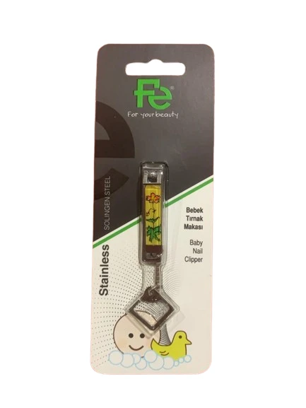 Fe Bebek Tırnak Makası Sarı No:034