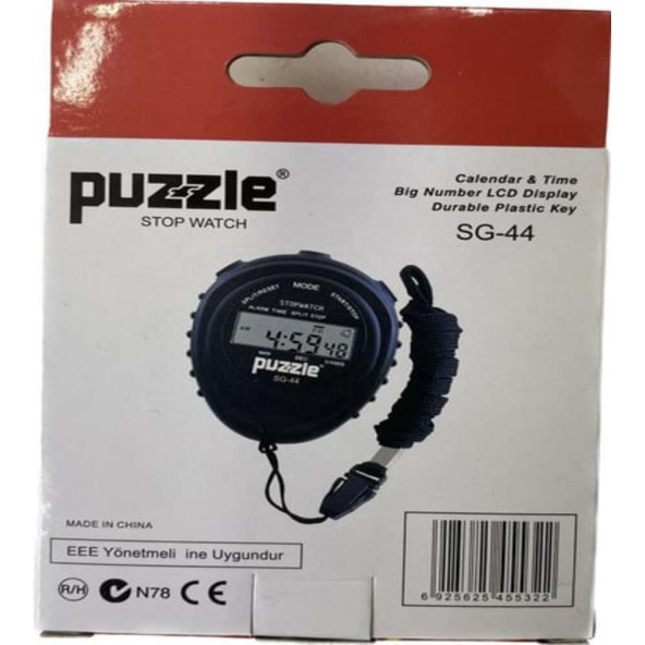 Puzzle SG-44 Boyun Askılı Dijital Kronometre - 2