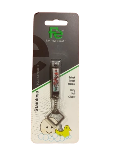 Fe Bebek Tırnak Makası Beyaz No:034 - 1