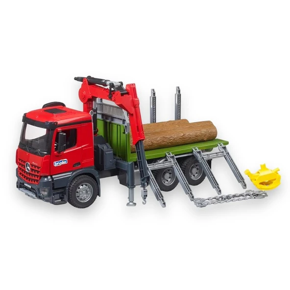 Bruder Mercedes Benz Arocs Kütük Taşıyıcı Kamyon Oyuncak - 9