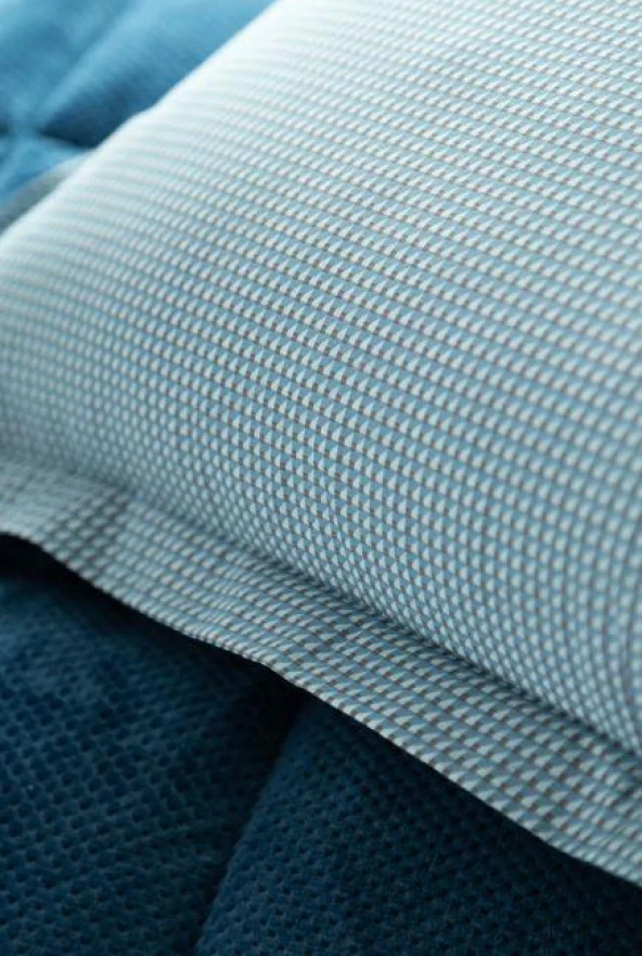 Apricitas Home Softly Picassa Tek Kişilik Uyku Seti İndigo - 3