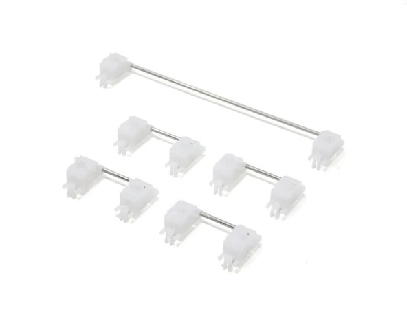 TX Stabilizer Set WKL 1.6mm - Mekanik Klavye Stabilizeri (Beyaz) - 2
