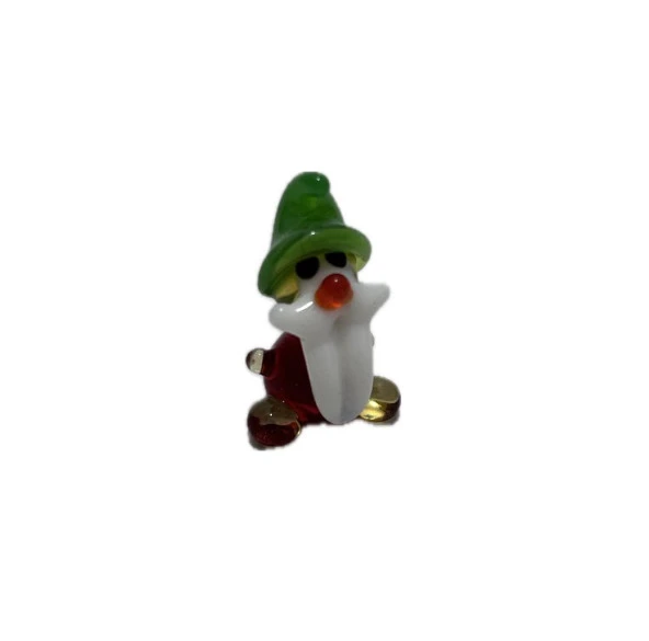 El Yapımı Mini Murano Cam Şirinler Biblo A153-06 ürün görseli