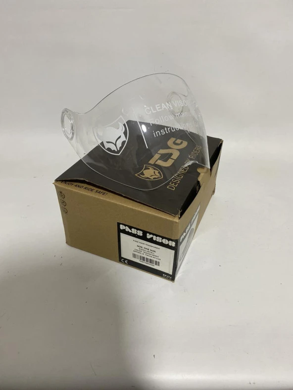 Tsg Pass Koruyucu Kask Vizörü Transparan - 2