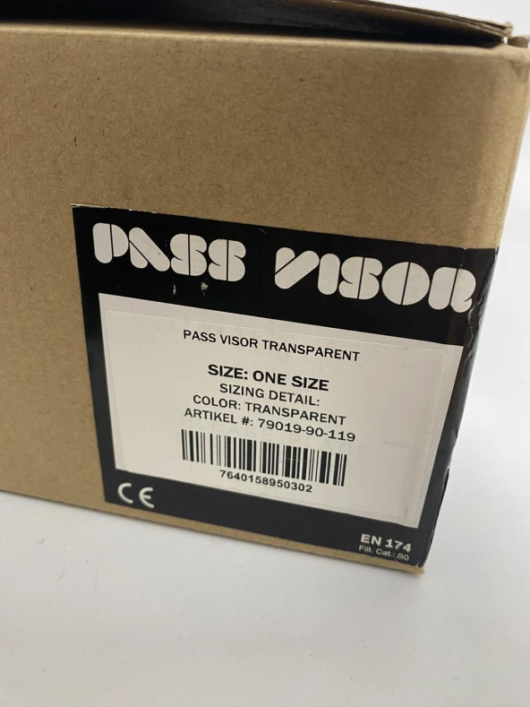 Tsg Pass Koruyucu Kask Vizörü Transparan - 5