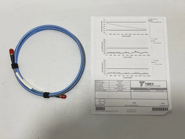 Times Microwave System PhaseTrack Kablo PT210/2M/SM/SM 2 Metre - 5