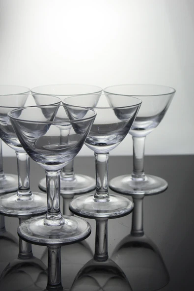 Paşabahçe El İmalatı Kristal 6 Lı Shot ve Likör Kadehi 70 cc 11720 - Resim 3