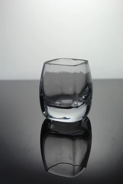 Paşabahçe Denizli Cam El İmalatı Kristal Kare Shot Kadehi 1 Adet 123813 12635 ürün görseli 1