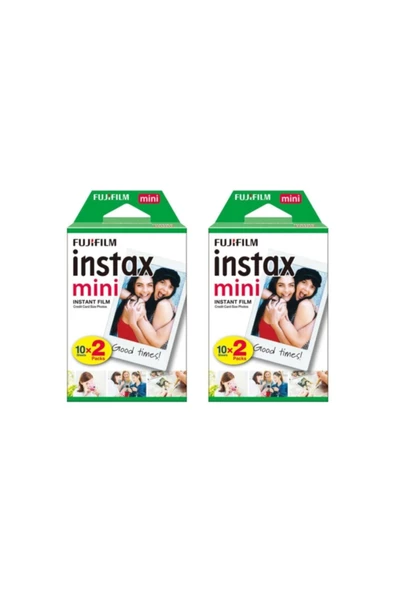 Instax Mini 7-8-9-25 Için 20'li Film 2'li Paket 40 Adet