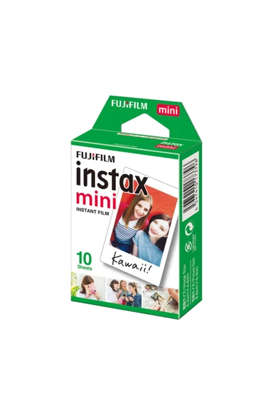 Fuji Instax Mini 7-8-9-25 Için 10'lu Fotoğraf Filmi