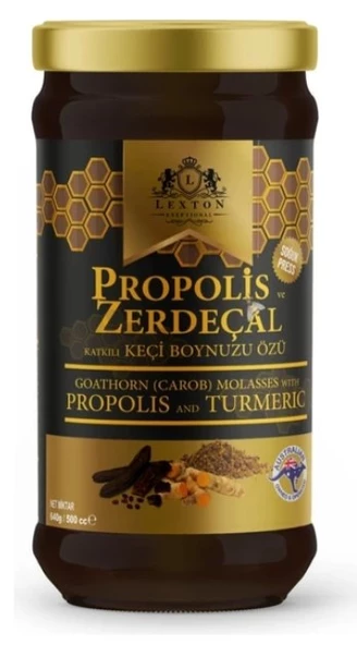 Lexton Propolis Ve Zerdeçal Katkılı Keçi Bounuzu Özü 640 Gr 8680713317897