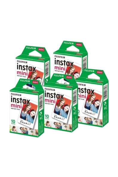 Instax Mini 7-8-9-25 Için Film 50 Adet