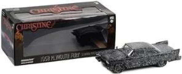 Greenlight 1958 Pymouth Fury Scorched Version (Yeşil Teker) 1/24 Model Araba ürün görseli 1