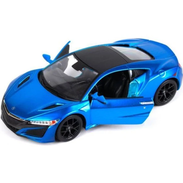 Maisto 1/24 2018 Acura Nsx Mavi Model Araba