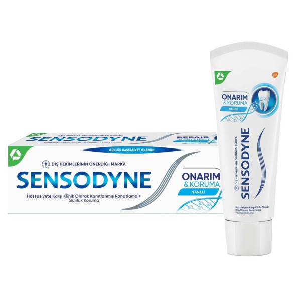 Sensodyne Onarım & Koruma Derin Onarım Diş Macunu 75ml