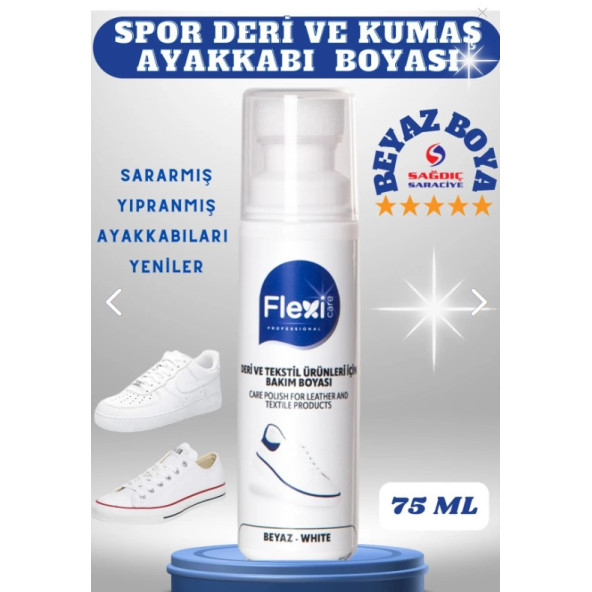 FLEXİCARE Flexi Care Beyaz Spor Ayakkabı Boyası SGDC011
