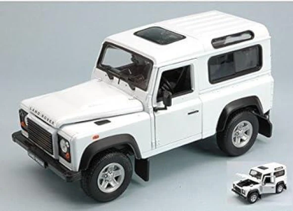 Welly Land Rover Defender 1/24 Model Araba