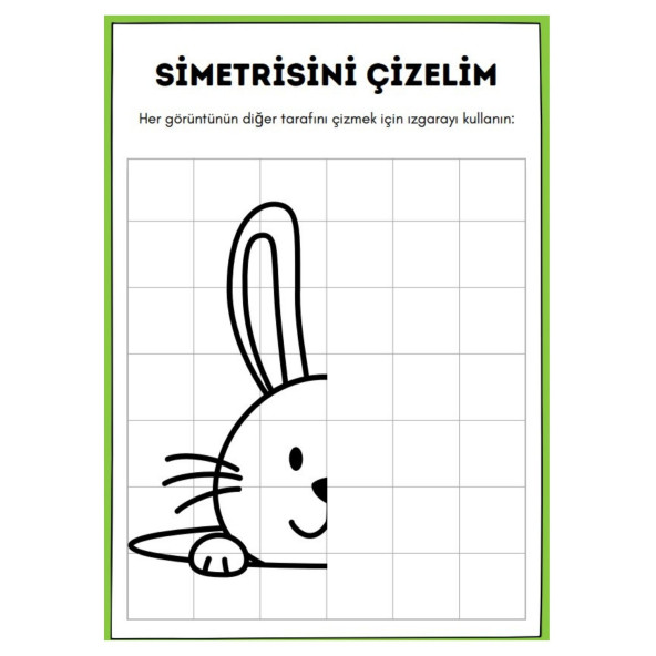 Çocuklar İçin Simetri Eğitim Kitabı (Simetri Öğreten Kitap) - 3