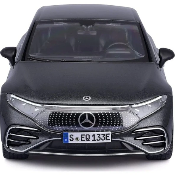 Maisto 1/27 Eqs By Mercedes-Eq - Gri Model Araba - Resim 4