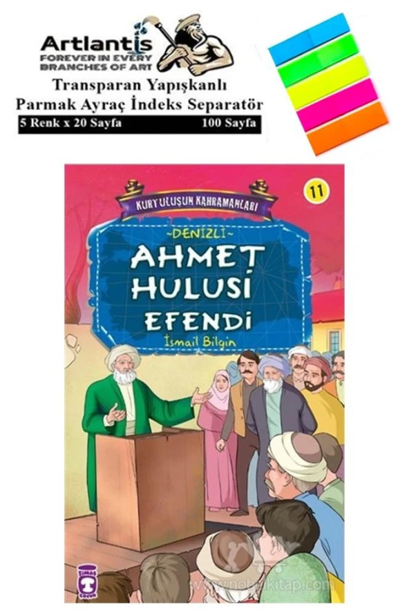 Ahmet Hulusi Efendi İsmail Bilgin 92 Sayfa Karton Kapak 1 Adet Fosforlu Transparan Kitap Ayraç 1 Paket